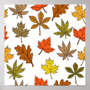 Affiche Motif automne