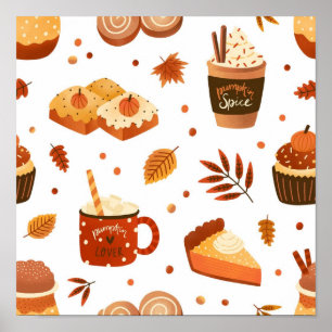 Affiche Motif automne