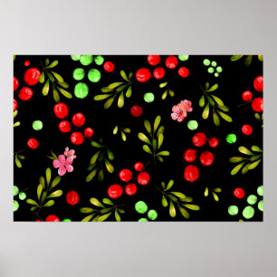 Affiche Motif Berries