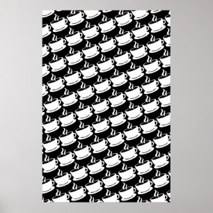 Affiche Motif café