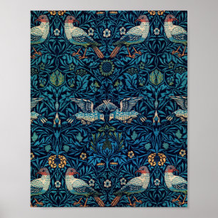 Affiche Motif célèbre William Morris Birds
