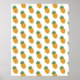 Affiche Motif d'ananas mignon   FIV de Fertilité moderne