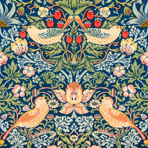 Affiche Motif d'art vintage du mur botanique - William Mor