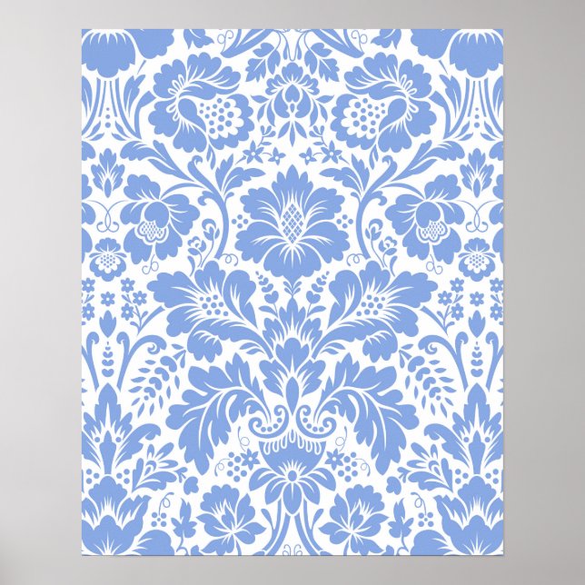 Affiche Motif de Damas 5 (Devant)