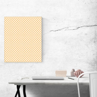 Affiche Motif de fruits orange