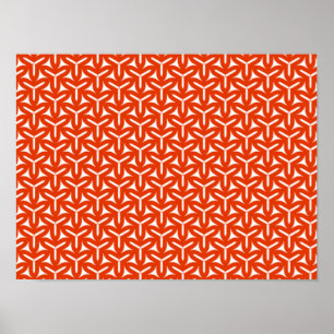 Affiche Motif de lames gothiques