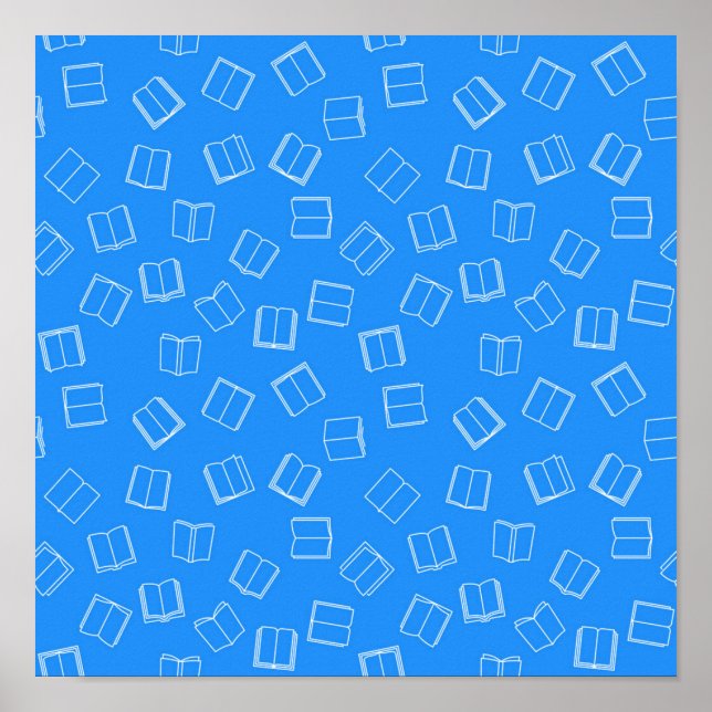 Affiche Motif de livre (Devant)