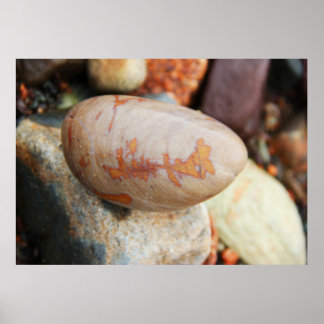 Affiche Motif de roche - Fundy Coast