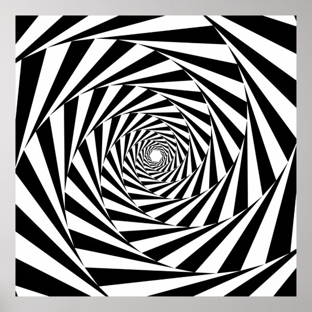 Affiche motif de spirale de conception de fond (Devant)