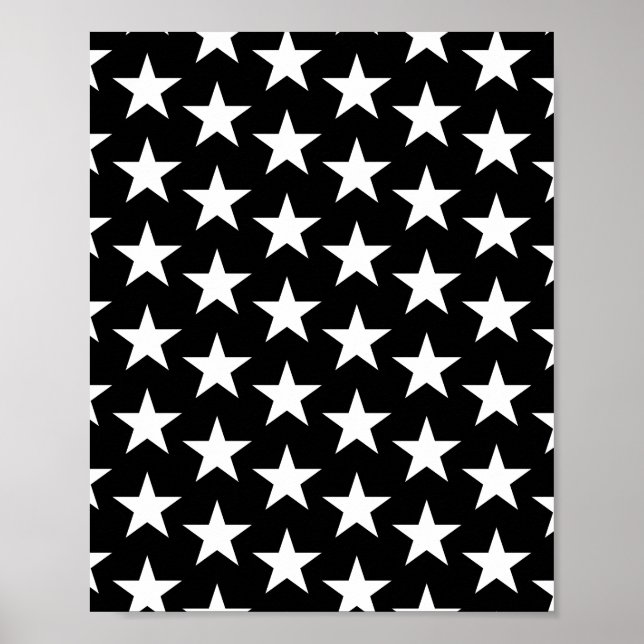 Affiche Motif d'étoiles 11 (Devant)