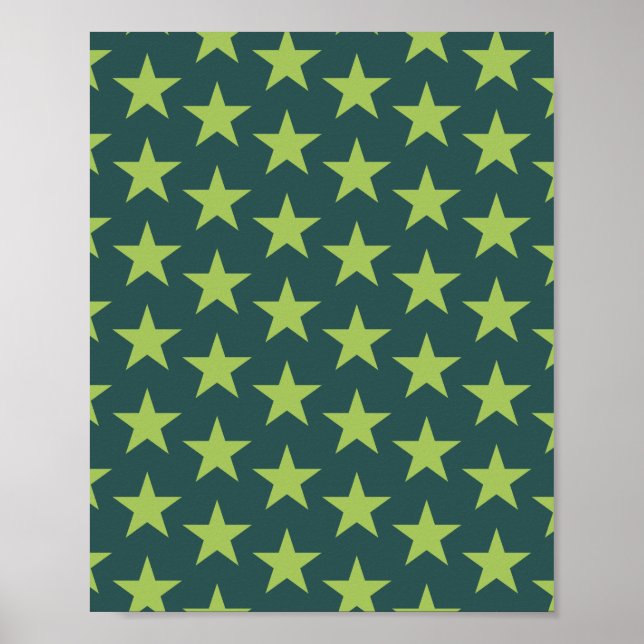 Affiche Motif d'étoiles 17 (Devant)