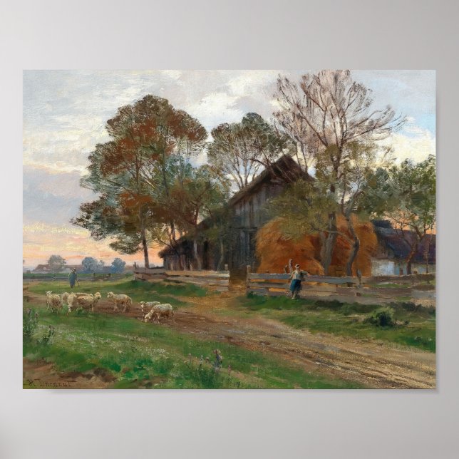 Affiche Motif du Plankenberg Hugo Darnaut (Devant)