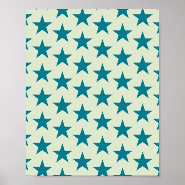 Affiche Motif Étoiles 6 (Devant)