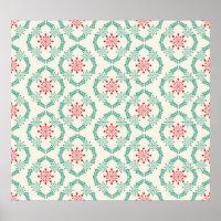 Motif floral incomparable de fleurs abstraites et