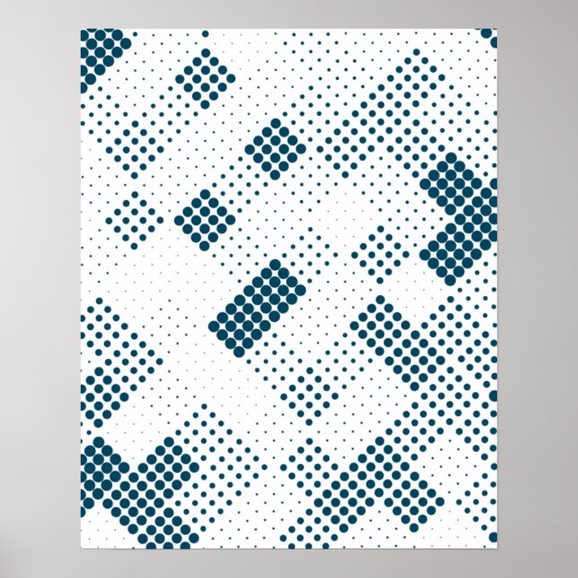 Affiche Motif Géométrique 24 (Devant)