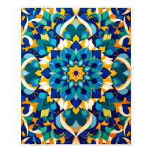Motif géométrique traditionnel de carreaux de Zill