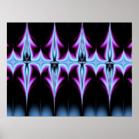 Motif gothique violet et noir