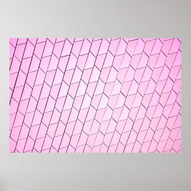 Affiche Motif gris (Devant)