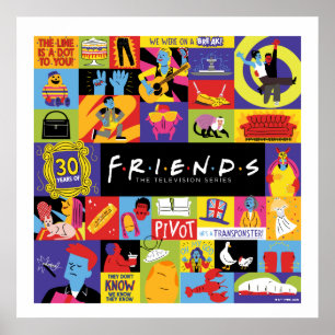 Affiche Motif Iconic FRIENDS™