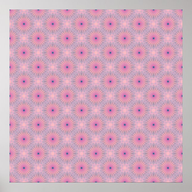 Affiche Motif Mandala (Devant)