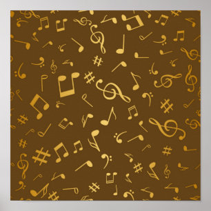 Affiche Motif musical