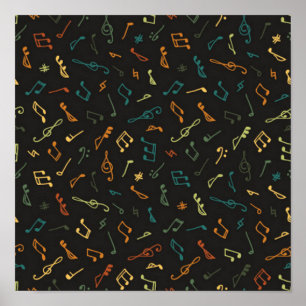 Affiche Motif musical