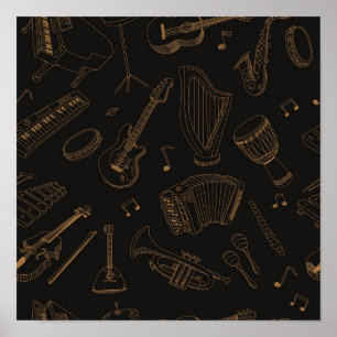 Affiche Motif musical