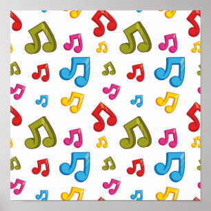 Affiche Motif musical