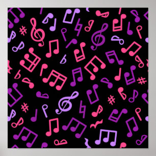Affiche Motif musical