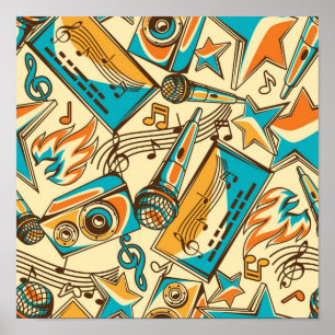 Affiche Motif musical