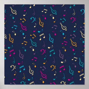 Affiche Motif musical