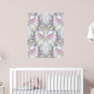 Affiche Motif Oracle Owl Pastel Purple