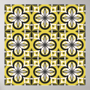Affiche Motif ornemental. illustration vintage,