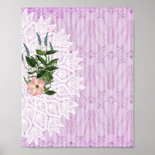 Affiche Motif papier numérique 4