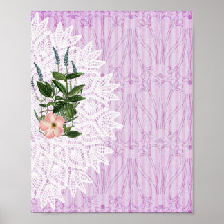 Affiche Motif papier numérique 4