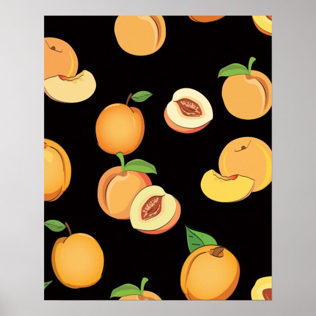 Affiche Motif pêche 5 (Devant)