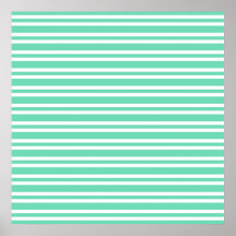 Motif Rayures Blanches Aquamarine