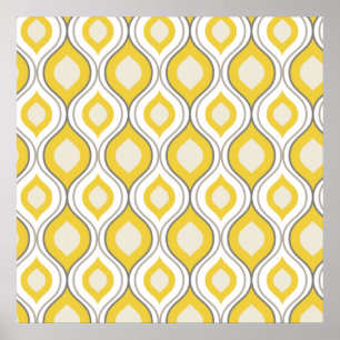 Affiche Motif rétro