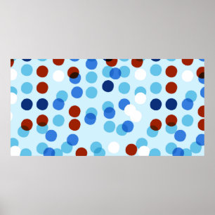 Affiche Motif sans couture avec ornement de gribouillis ab