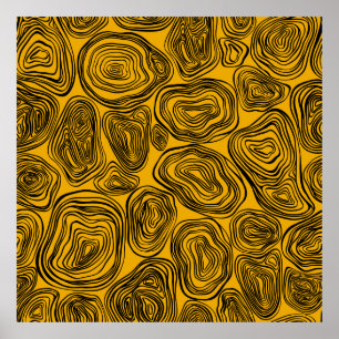 Affiche motif sans soudure Abstrait. illustration graphiqu