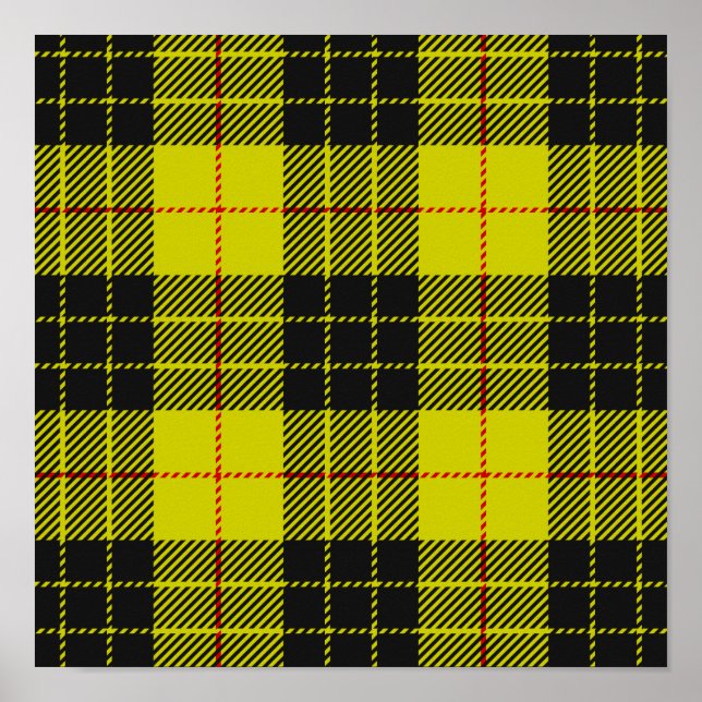 Affiche Motif tartan MacLeod (Devant)