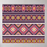 Motif tribal rayé, géométrique sans couture.