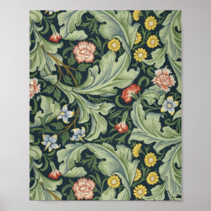 Affiche Motif William Morris Leicester