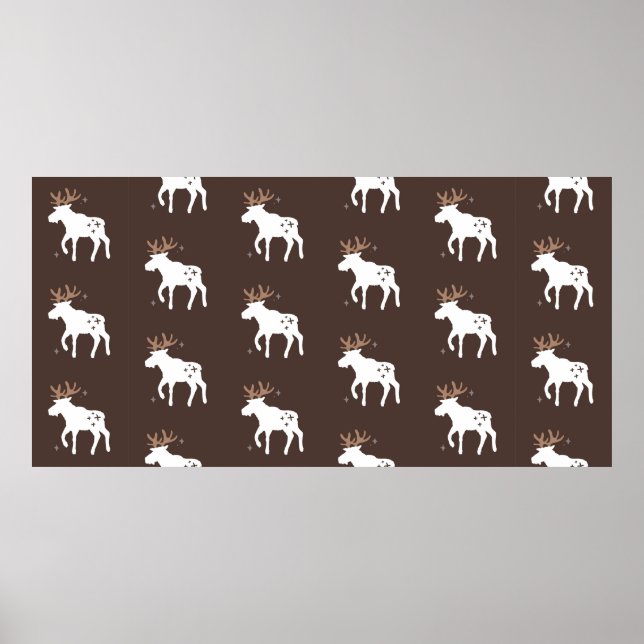 Affiche Motifs arrière - plans sans faille dans le style s (Devant)