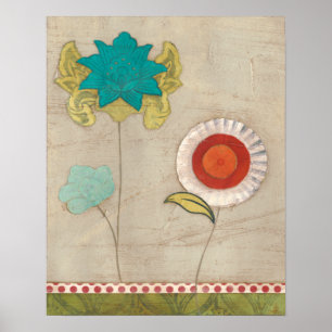 Affiche Motifs pétaux I