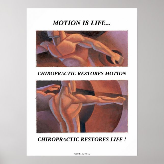 Affiche Motion Is Life (Devant)