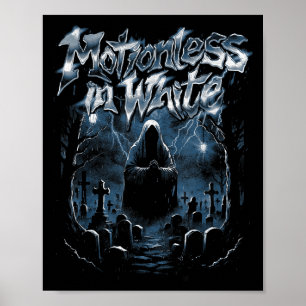 Affiche Motionless En Blanc - Marchandises Officielles - P