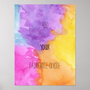 Affiche motivante