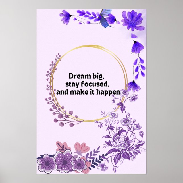 Affiche Motivation (Devant)