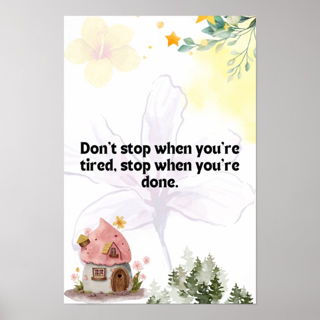 Affiche Motivation (Devant)